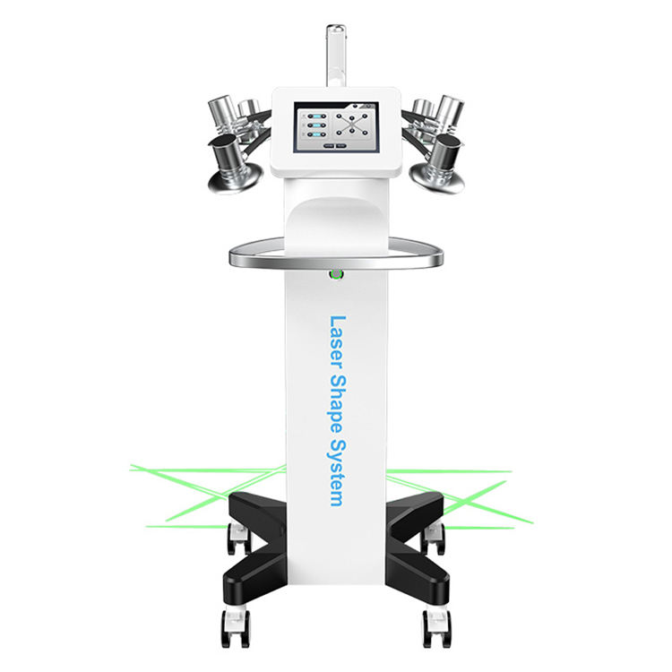 532Nm Lipolaser 6D Laser Body Shape Machine 200Mw Lazer Power Fat Burn Slimming Beauty Equipment Red Freezing Pad Freezing Pad