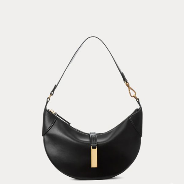 Half Moon POLO ID Shoulder Bags Pony Suede Leather Large Mini Designer womens Tote Handbags Clutch Handbags