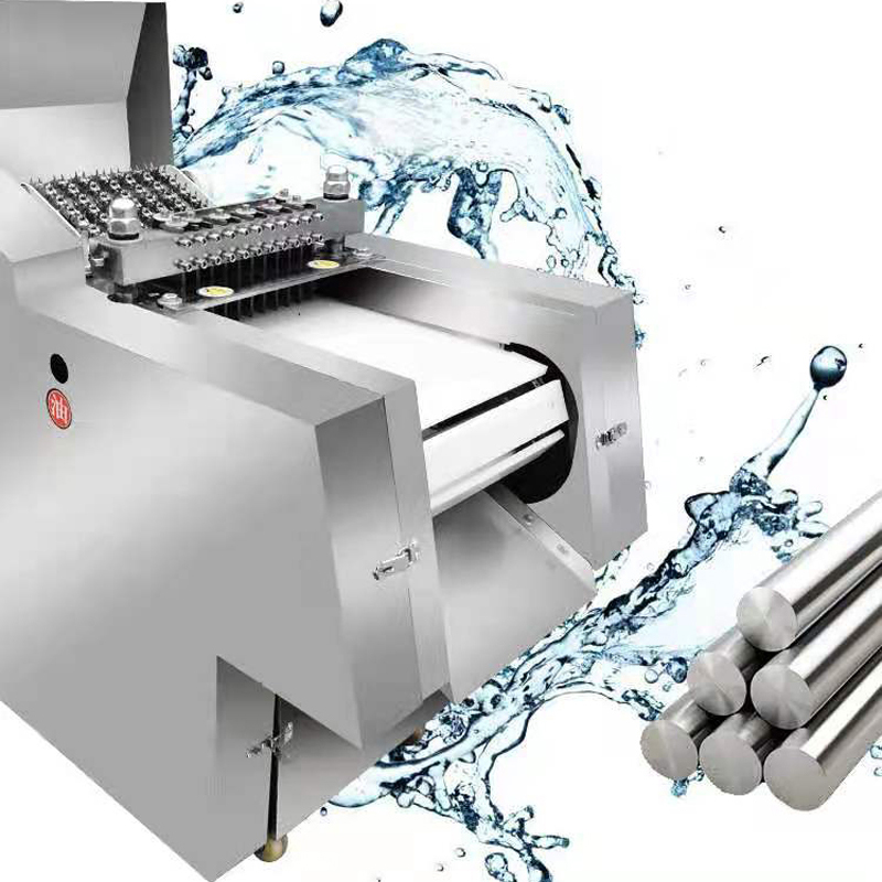 Commercial Frozen Meat Slicer Chicken Cube Cutter Chicken Steak Cutting Machine Automatic Chopping Machine Meat Dicing Machine
