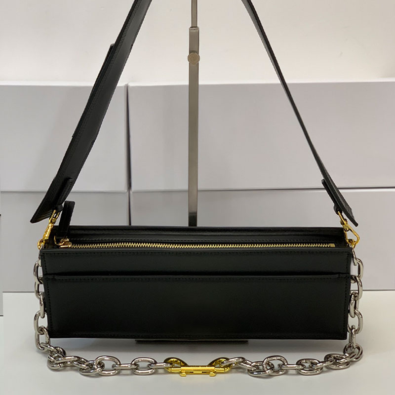 Chain Shoulder Armpit Bag Hand Clutch Handbag Purse Genuine Leather Zipper Closure Fashion Letters Multiple Colors Women Wallets Removable Strap
Chain Shoulder Armpit Bag Hand Clutch Handbag Purse Genuine Leather Zipper Closure Fashion Letters Multiple Colors Women Wallets Removable Strap