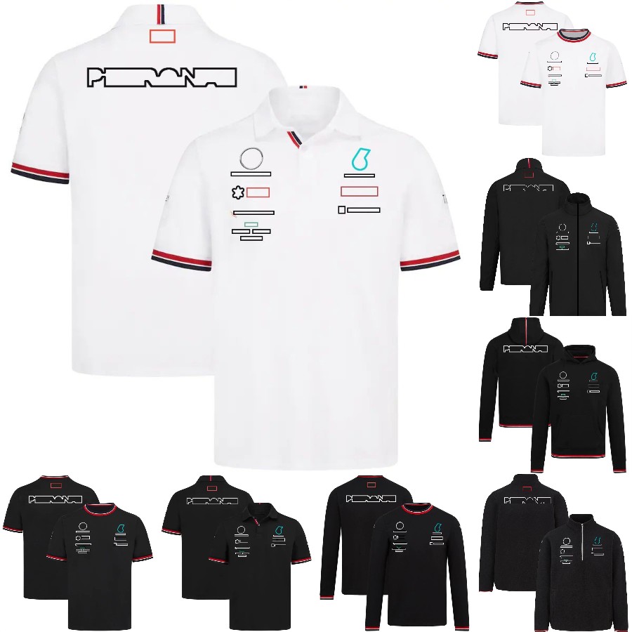 2022 New F1 T-shirt Polo Shirts Formula 1 Racing Suit Short-Sleeved Team Lapel Quick Drying Summer Men's Jersey F1 Hoodie Sweatshirt
2022 New F1 T-shirt Polo Shirts Formula 1 Racing Suit Short-Sleeved Team Lapel Quick Drying Summer Men's Jersey F1 Hoodie Sweatshirt