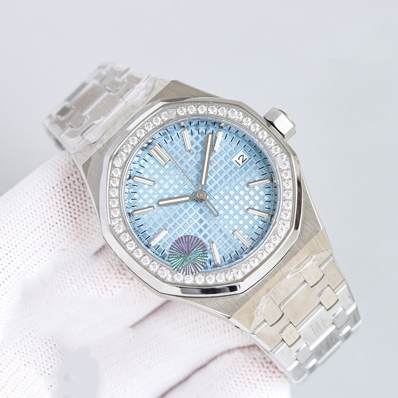 Diamond Watch Men Watchs 37MM Automatic Mechanical Watches Stainless Steel Diamonds Bezel Men Wristwatches Montre de luxe Multiple Colour, Color 6
Diamond Watch Men Watchs 37MM Automatic Mechanical Watches Stainless Steel Diamonds Bezel Men Wristwatches Montre de luxe Multiple Colour, Color 6