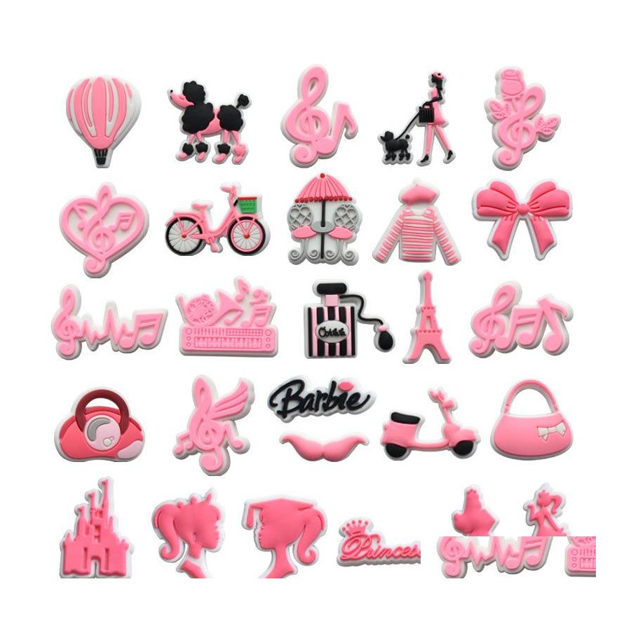 Shoe Parts Accessories Charms Wholesale Childhood Memories Pink Honey Princess Cartoon Croc Pvc Decoration Buckle Soft Rubber Clog Dh8Ed, Red
Shoe Parts Accessories Charms Wholesale Childhood Memories Pink Honey Princess Cartoon Croc Pvc Decoration Buckle Soft Rubber Clog Dh8Ed, Red