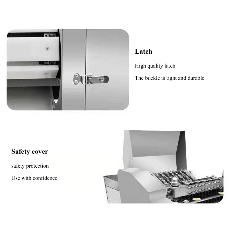 Commercial Frozen Meat Slicer Chicken Cube Cutter Chicken Steak Cutting Machine Automatic Chopping Machine Meat Dicing Machine