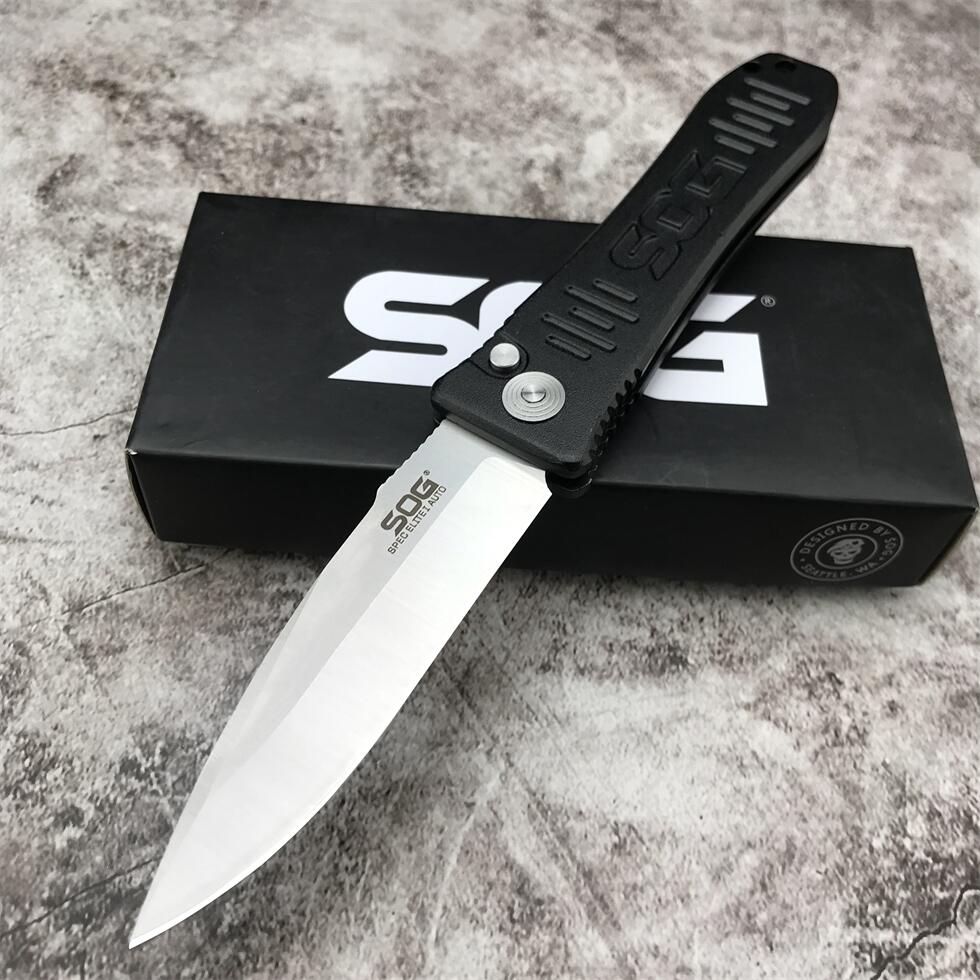 Hot Cold Steel SOG Spec-Elite Folding Knives D2 Blade Alumnium Handle Camping Survival Hunting Pocket Knife Of FIELDER G707 EDC Tools
Hot Cold Steel SOG Spec-Elite Folding Knives D2 Blade Alumnium Handle Camping Survival Hunting Pocket Knife Of FIELDER G707 EDC Tools