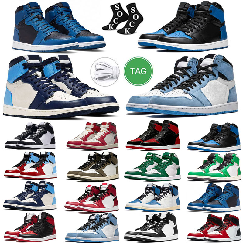 TopQuality Jumpman 1 1s Basketball Shoes Men Patent Bred Toe University Blue Chicago Lost Sneakers Black Court Purple Reverse Mocha Stage, Color # 1
TopQuality Jumpman 1 1s Basketball Shoes Men Patent Bred Toe University Blue Chicago Lost Sneakers Black Court Purple Reverse Mocha Stage, Color # 1