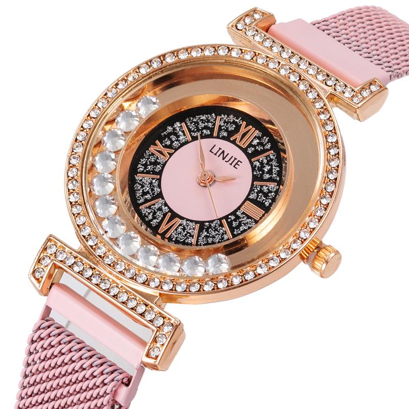 Wristwatches Women Watches 2023 Luxury Diamond Rose Gold Ladies Wrist Magnetic Bracelet Watch For Female Clock Relogio Feminino
Wristwatches Women Watches 2023 Luxury Diamond Rose Gold Ladies Wrist Magnetic Bracelet Watch For Female Clock Relogio Feminino