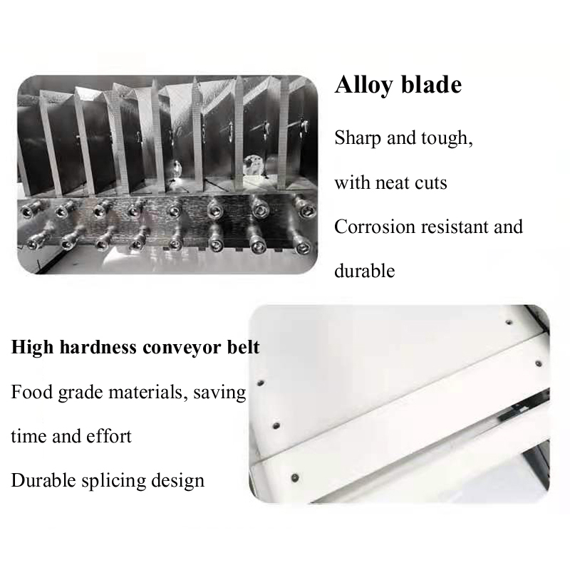 Commercial Frozen Meat Slicer Chicken Cube Cutter Chicken Steak Cutting Machine Automatic Chopping Machine Meat Dicing Machine