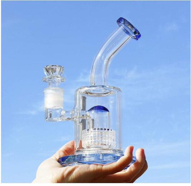 

Hookah Thick Glasses Water Bong Heady Oil Rigs Glass Bongs Smoke WaterPipes Recycler Dab Rig Bubbler 14mm Banger