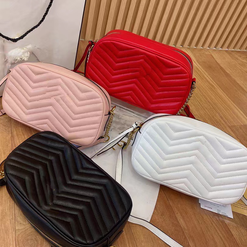 GG Marmont Stitched Shoulder Backpack Camera Bag 447632 Crossbody Black Wave Quilted Leather Adjustable Chain Shoulder Strap, Red
GG Marmont Stitched Shoulder Backpack Camera Bag 447632 Crossbody Black Wave Quilted Leather Adjustable Chain Shoulder Strap, Red