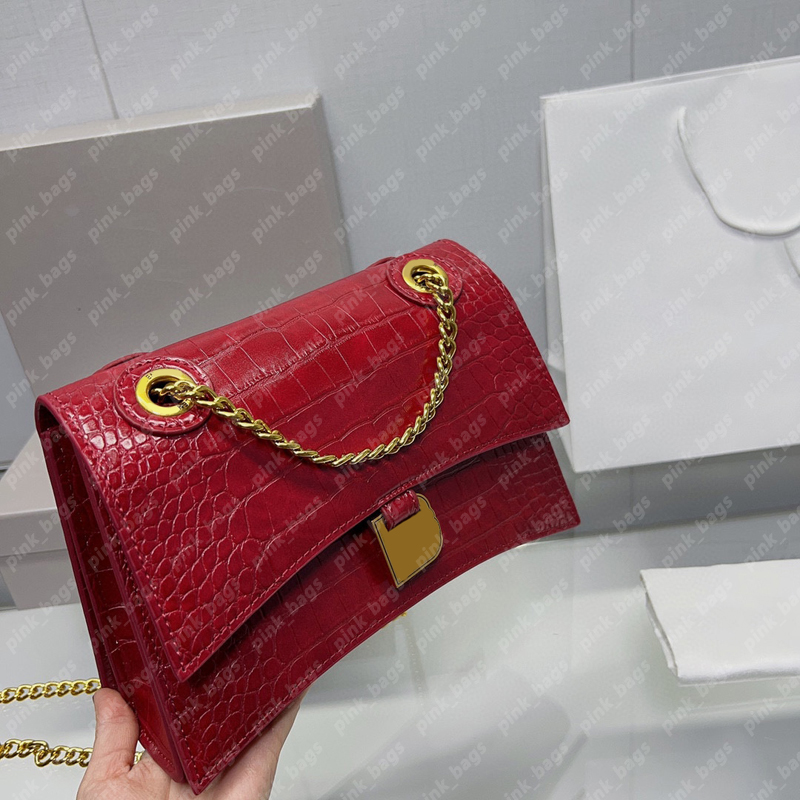 Chain Strap Designer Handbag Woman Shoulder Bag Crush Crocodile Women Luxurys Designers Bags Crossbody Handbags Purses Purse Women Totes 109, Black a
Chain Strap Designer Handbag Woman Shoulder Bag Crush Crocodile Women Luxurys Designers Bags Crossbody Handbags Purses Purse Women Totes 109, Black a
