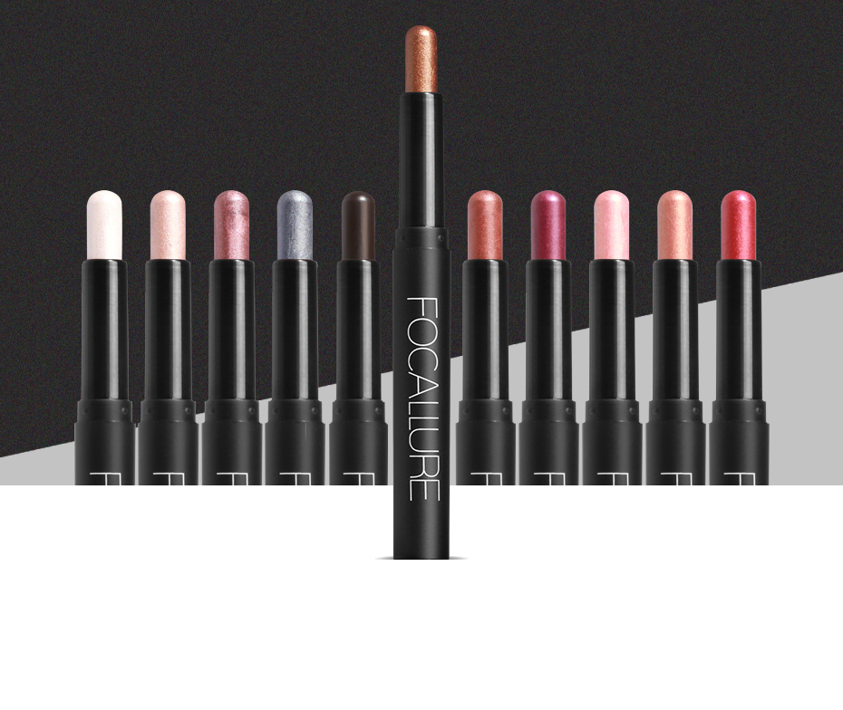 FOCALLURE Wholesale Eye shadow Stick Pearlescent Fine Flash High gloss Waterproof Brightening Lying Silkworm eyeshadow Pen, Mixed color
FOCALLURE Wholesale Eye shadow Stick Pearlescent Fine Flash High gloss Waterproof Brightening Lying Silkworm eyeshadow Pen, Mixed color