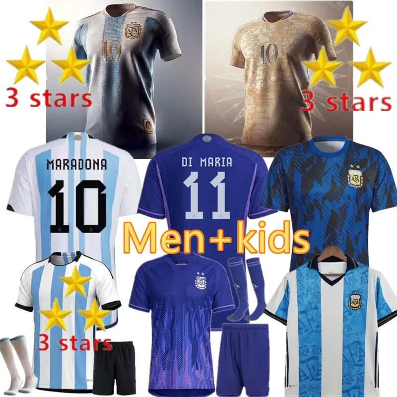 3 Star Argentina Soccer Jerseys Commemorative Edition 2022 2023 Men Kids Kit Retro 1986 22 23 Maillots de foot Maradona Special Badge Player Version Football Shirt, Away player
3 Star Argentina Soccer Jerseys Commemorative Edition 2022 2023 Men Kids Kit Retro 1986 22 23 Maillots de foot Maradona Special Badge Player Version Football Shirt, Away player