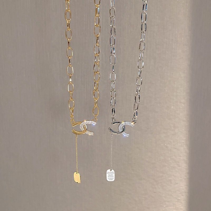 necklaces bracelet designer jewelry Multi-layered geometric alloy necklace creative exaggeration simple Letter sweater chain temperament white tie
necklaces bracelet designer jewelry Multi-layered geometric alloy necklace creative exaggeration simple Letter sweater chain temperament white tie