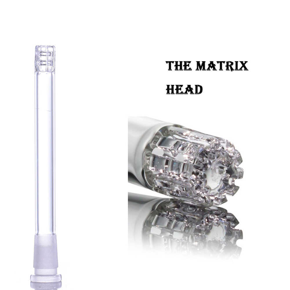 Smoking 18.8mm Glass downstem with Matrix Diffuser head 3-6 inches wholesale accessories for glass bong down stem
Smoking 18.8mm Glass downstem with Matrix Diffuser head 3-6 inches wholesale accessories for glass bong down stem