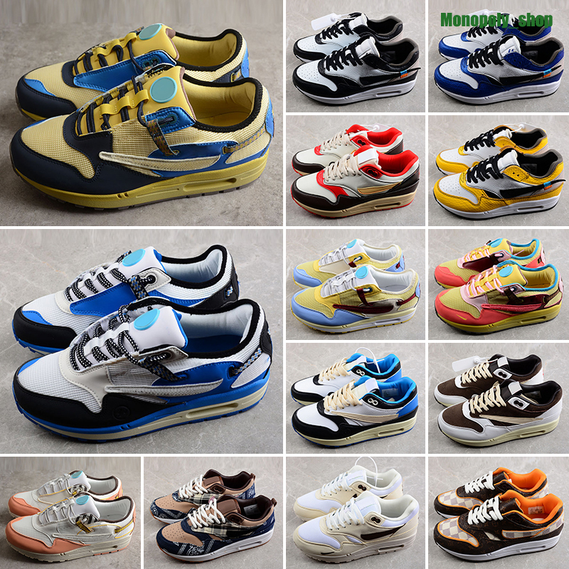 Men 1 87s running Shoes jewel university blue white black anniversary obsidian royal aqua red mystic dates live together mens sneakers designer women trainers, Color 7
Men 1 87s running Shoes jewel university blue white black anniversary obsidian royal aqua red mystic dates live together mens sneakers designer women trainers, Color 7