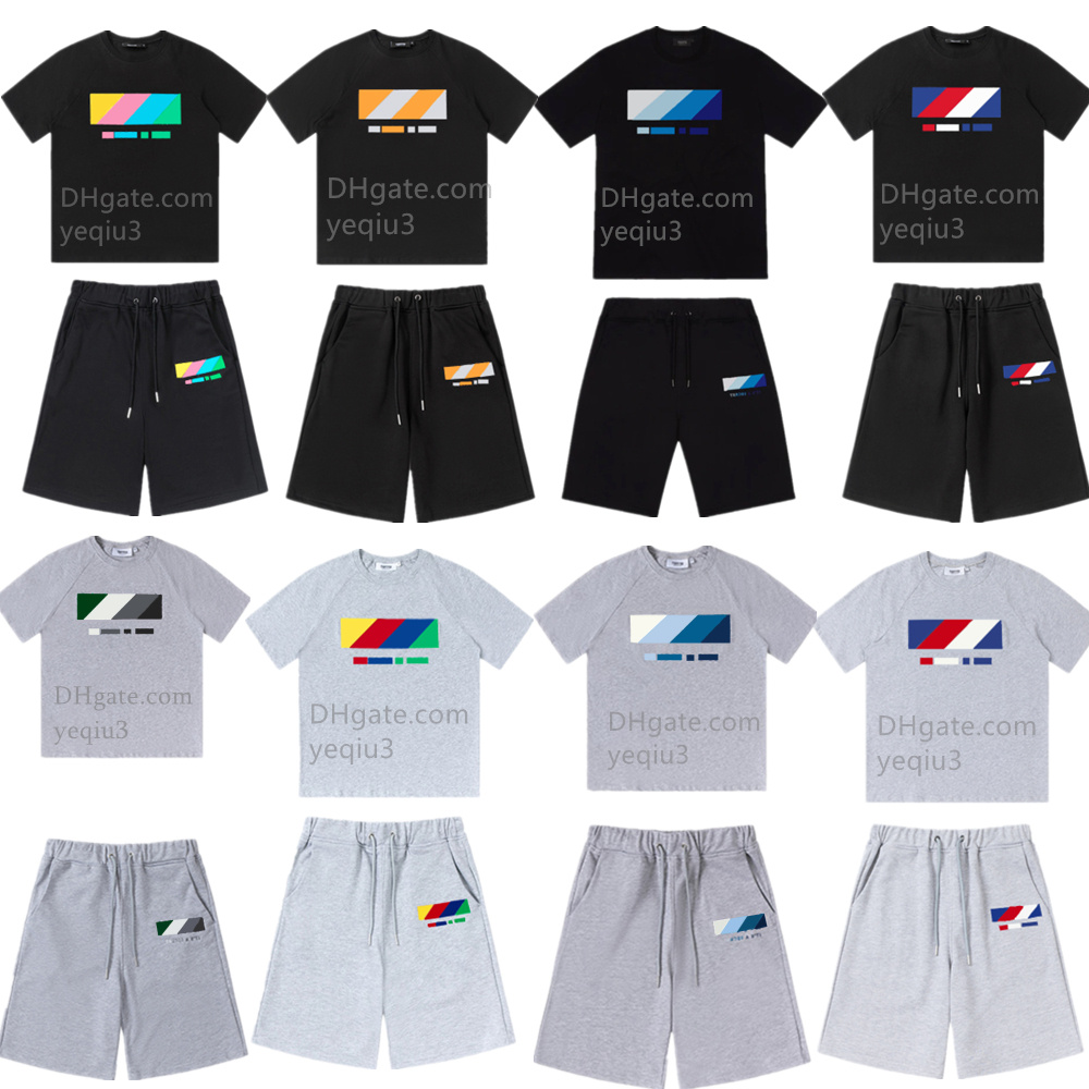 Mens tracksuits t shirt sets Plush letter streetwear casual breathable summer suits Tops shorts Tees outdoor sports Asian size -2XL suits sportswear quality set, 602-black
Mens tracksuits t shirt sets Plush letter streetwear casual breathable summer suits Tops shorts Tees outdoor sports Asian size -2XL suits sportswear quality set, 602-black