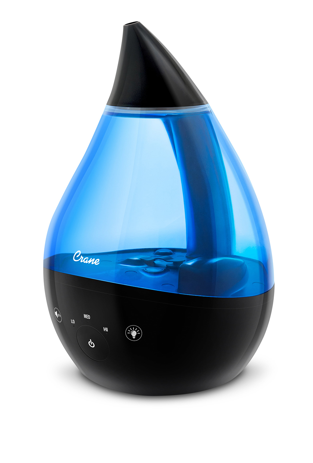 Crane USA Top Fill Drop 1 Gallon Ultrasonic Cool Mist Humidifier with 24 Hour Run Time Black
Crane USA Top Fill Drop 1 Gallon Ultrasonic Cool Mist Humidifier with 24 Hour Run Time Black