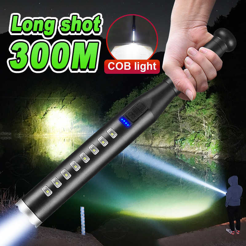 Flashlights Torches Super XHP160 Flshlight Baton Police Baton Defense Torch Hunting Police Flashlight LED Flashlight Baseball Tactical Flash Light 0109
Flashlights Torches Super XHP160 Flshlight Baton Police Baton Defense Torch Hunting Police Flashlight LED Flashlight Baseball Tactical Flash Light 0109