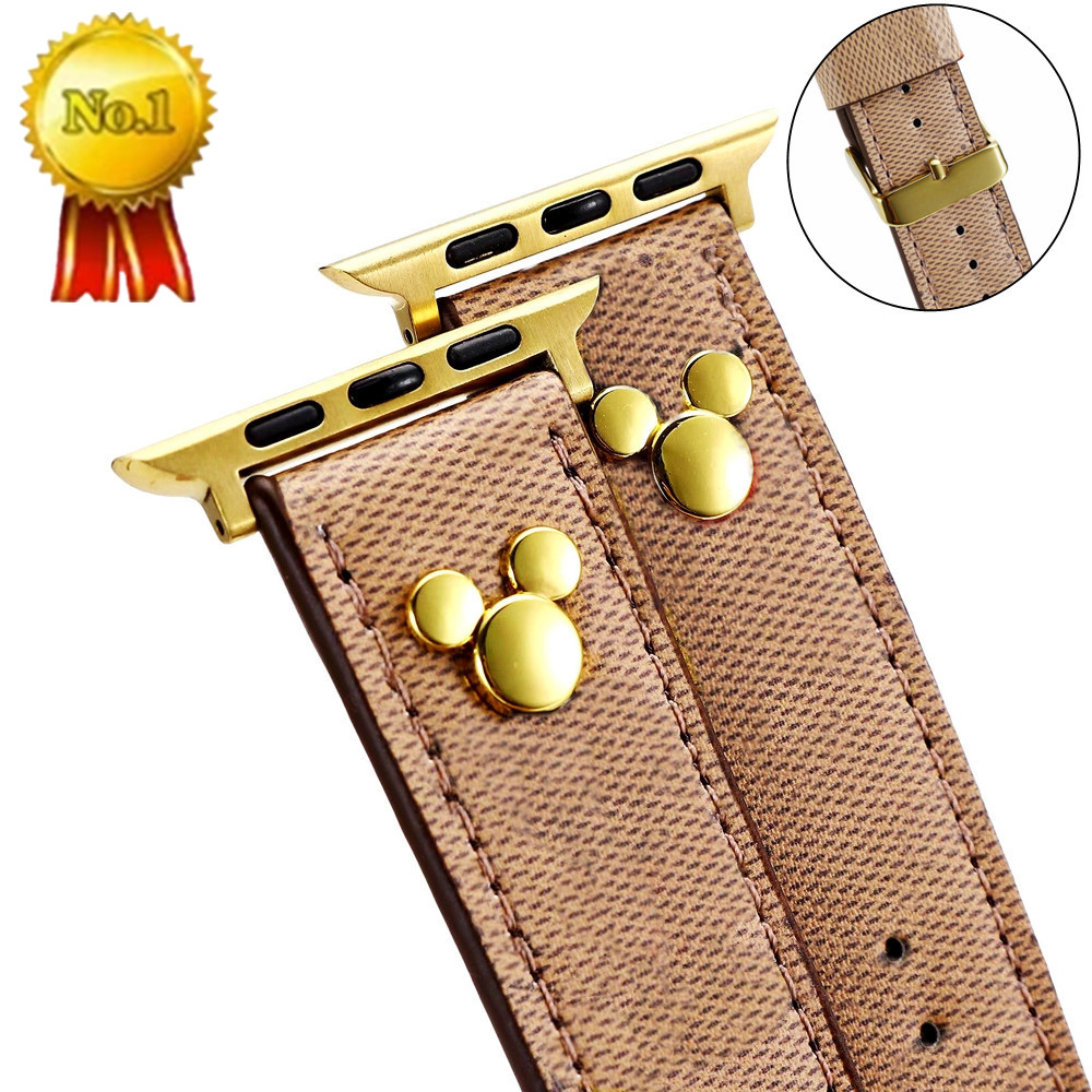 Designer Gold Link Chain Rivet Apple Watch Bands 42mm 38mm 40mm 44mm 49mm for iWatch 2 3 4 5 6 SE Bands Leather Smart Straps Bracelet Fashion Cartoon Characters Strap
Designer Gold Link Chain Rivet Apple Watch Bands 42mm 38mm 40mm 44mm 49mm for iWatch 2 3 4 5 6 SE Bands Leather Smart Straps Bracelet Fashion Cartoon Characters Strap