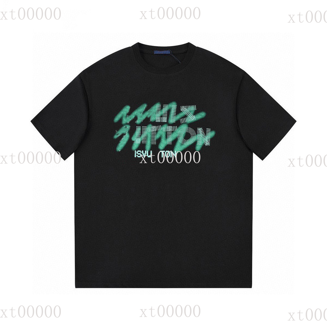 22SS Designer Letter Printed T Shirts Tee Sweatshirt Fashion High Street Short Sleeves Summer Casual T-Shirt Breathable Men Women Crew Neck Tees Dresses for Wome 0-004