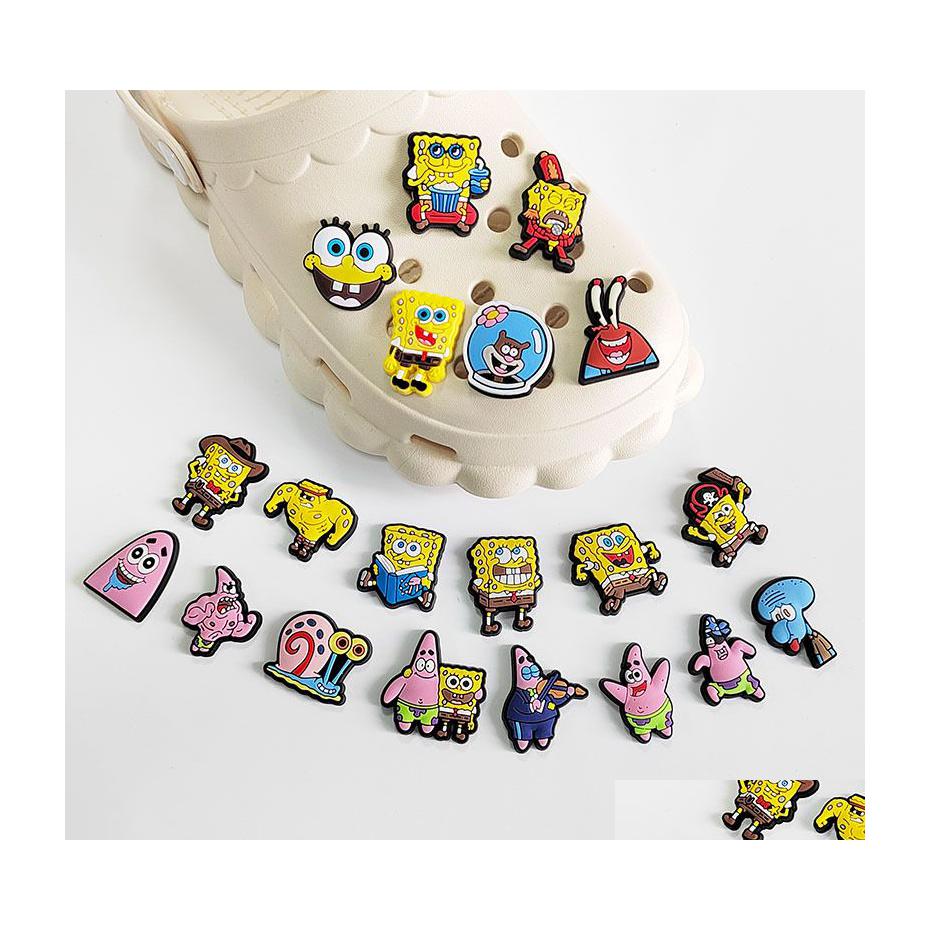 Shoe Parts Accessories Charms Wholesale Childhood Memories Good Friends Cartoon Croc Pvc Decoration Buckle Soft Rubber Clog Fast D Dhvnh, Red 
Shoe Parts Accessories Charms Wholesale Childhood Memories Good Friends Cartoon Croc Pvc Decoration Buckle Soft Rubber Clog Fast D Dhvnh, Red