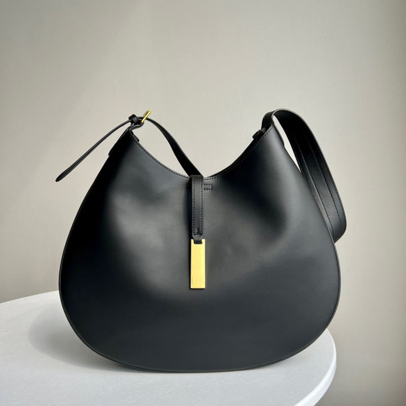 Half Moon POLO ID Shoulder Bags Pony Suede Leather Large Mini Designer womens Tote Handbags Clutch Handbags