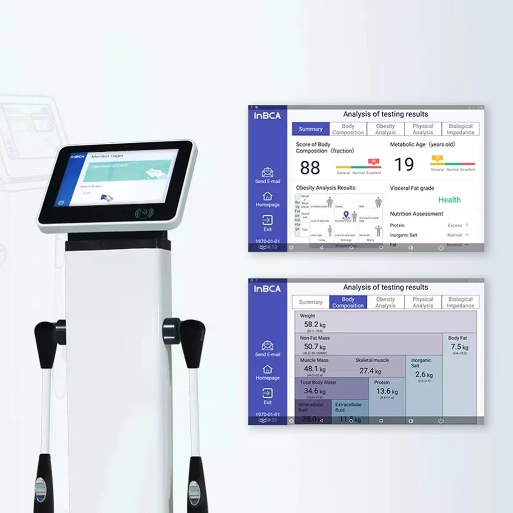 Wifi Body Weight Scales High accurate Full body BMI analyzer for nutrition centers /Human body composition analyzer Device