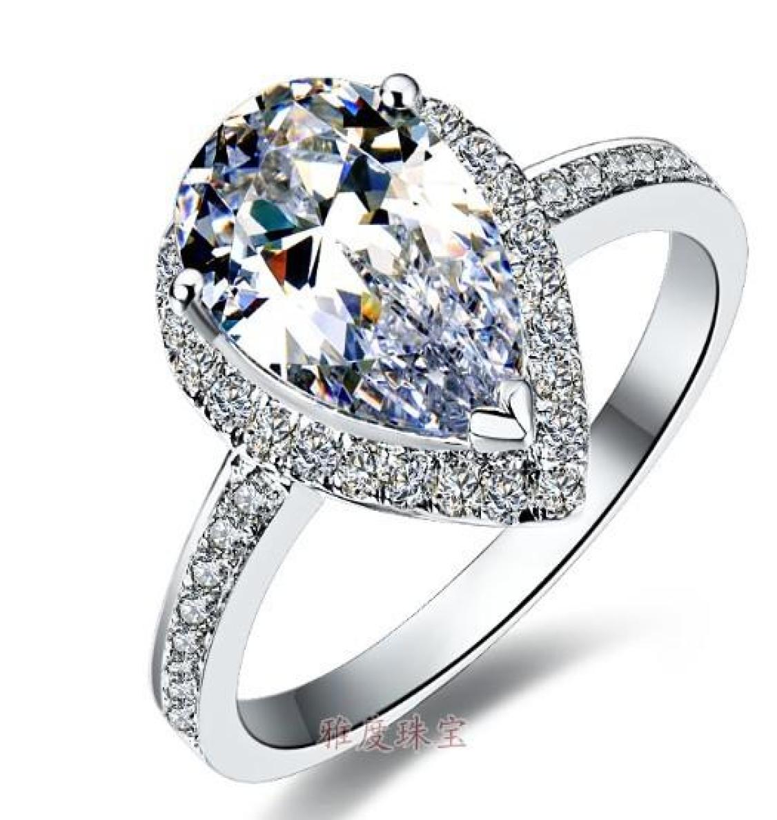 3Ct Pear Shape Synthetic Diamond Wedding Ring for Women Genuine 925 Sterling Silver Jewelry White Gold Plated Promise Ring for Her9700045
3Ct Pear Shape Synthetic Diamond Wedding Ring for Women Genuine 925 Sterling Silver Jewelry White Gold Plated Promise Ring for Her9700045