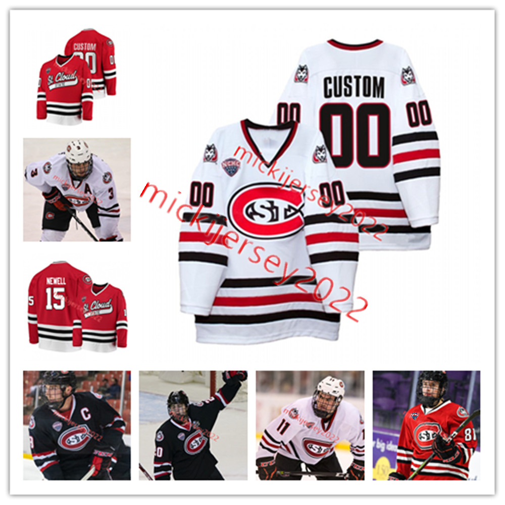 Custom Stitched St. Cloud State Huskies Hockey Jersey Mens Youth Ondrej Trejbal Mason Reiners Kyler Kupka Grant Ahcan Jaxon Castor Zach Okabe Mason Salquist Jerseys, Black
Custom Stitched St. Cloud State Huskies Hockey Jersey Mens Youth Ondrej Trejbal Mason Reiners Kyler Kupka Grant Ahcan Jaxon Castor Zach Okabe Mason Salquist Jerseys, Black