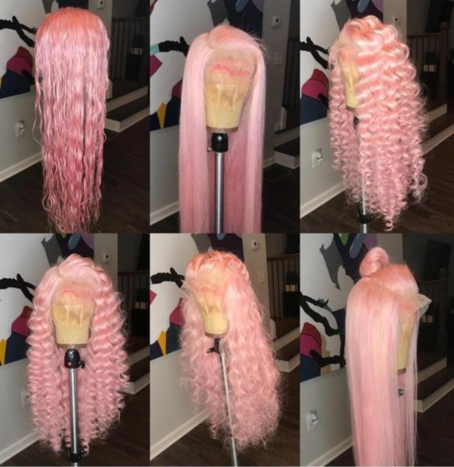 10a quality perruque deep curly pink full lace front wigs transparent natural hairline simulation human hair wigs for women5153516, Straight pink color
10a quality perruque deep curly pink full lace front wigs transparent natural hairline simulation human hair wigs for women5153516, Straight pink color