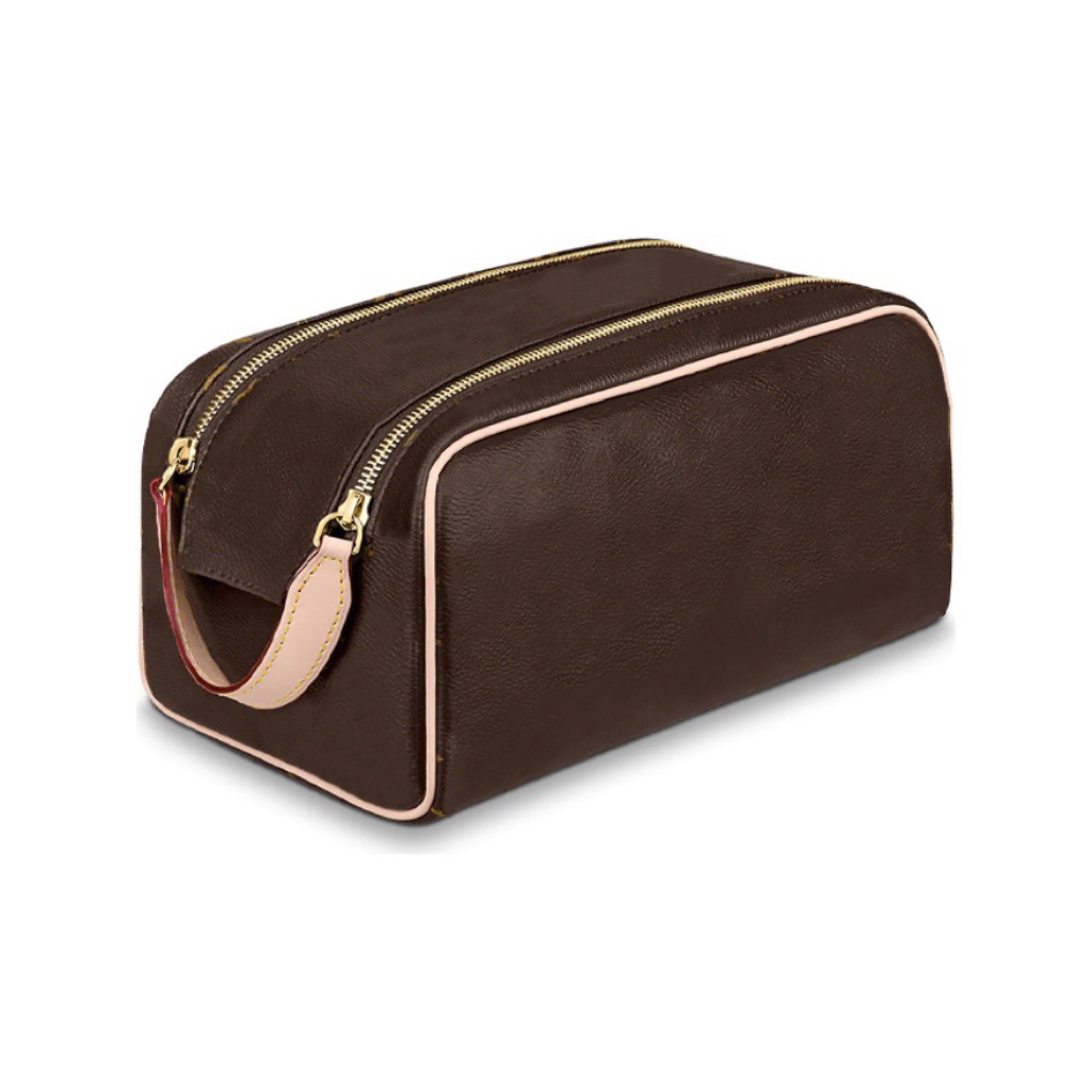 Dopp Kit 28cm Designer Toiletry Bag Woman Extra Large In 3 Colors Wash Bag Lady Make Up Cosmetic Cases Pochette Accessoires Double zippy Toilet Pouch, Brown flower
Dopp Kit 28cm Designer Toiletry Bag Woman Extra Large In 3 Colors Wash Bag Lady Make Up Cosmetic Cases Pochette Accessoires Double zippy Toilet Pouch, Brown flower
