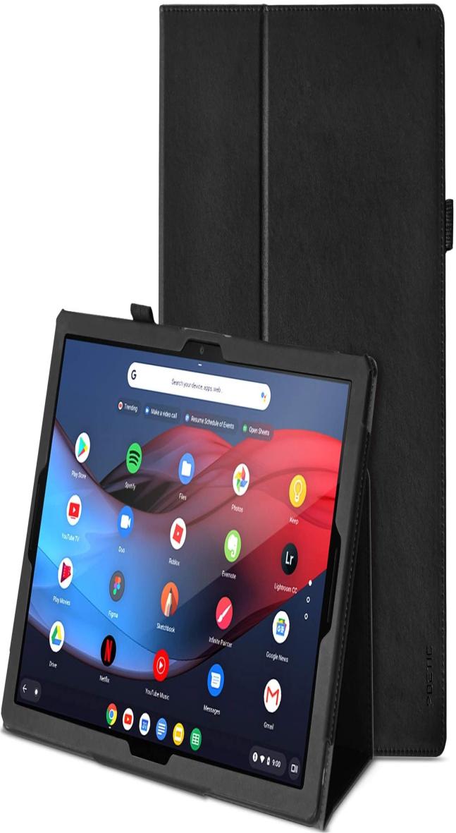 Slimfolio Series Designed for Google Pixel Slate 123 Inch Case Premium Slim Synthetic Leather Flip Stand Cover with Stylus Loop1395764
Slimfolio Series Designed for Google Pixel Slate 123 Inch Case Premium Slim Synthetic Leather Flip Stand Cover with Stylus Loop1395764