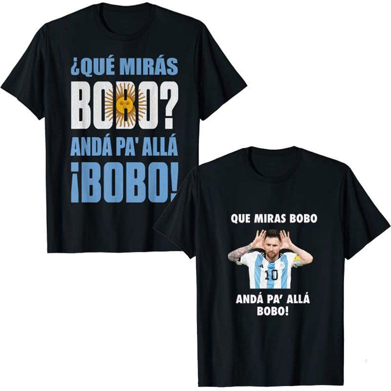 Men T Shirts Que Miras Bobo Viral Meme Mira Anda Pa Alla T Shirt Qu Mirs and Pa All Funny Speech Tee Tops Soccer Outfits 230109, White 01
Men T Shirts Que Miras Bobo Viral Meme Mira Anda Pa Alla T Shirt Qu Mirs and Pa All Funny Speech Tee Tops Soccer Outfits 230109, White 01