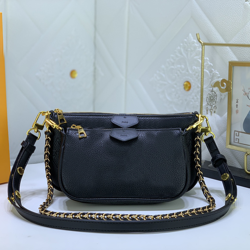 7A Designer Bag Women Handbag Genuine Leather Flower Printing Chain Purse Two Zipper Pockets, Black
7A Designer Bag Women Handbag Genuine Leather Flower Printing Chain Purse Two Zipper Pockets, Black
