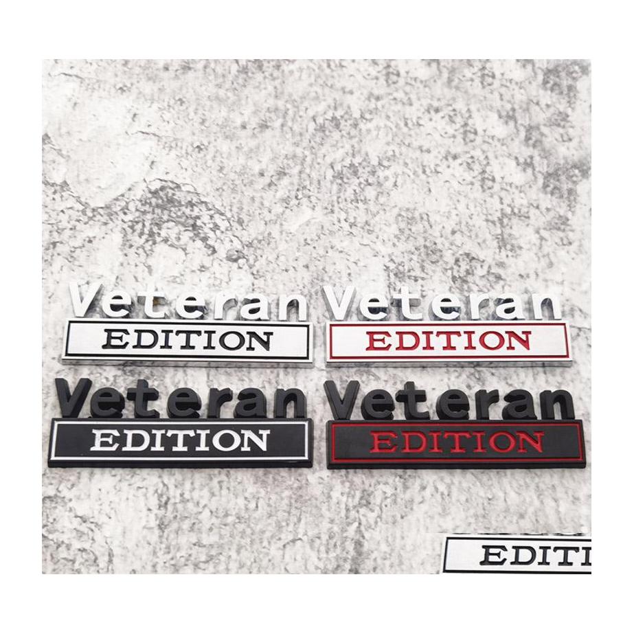 Party Decoration Veteran Edition Zinc Alloy Car Sticker Cars Leaf Badge Board Logo 8.5X3Cm Drop Delivery Home Garden Festive Supplies Dht04
Party Decoration Veteran Edition Zinc Alloy Car Sticker Cars Leaf Badge Board Logo 8.5X3Cm Drop Delivery Home Garden Festive Supplies Dht04