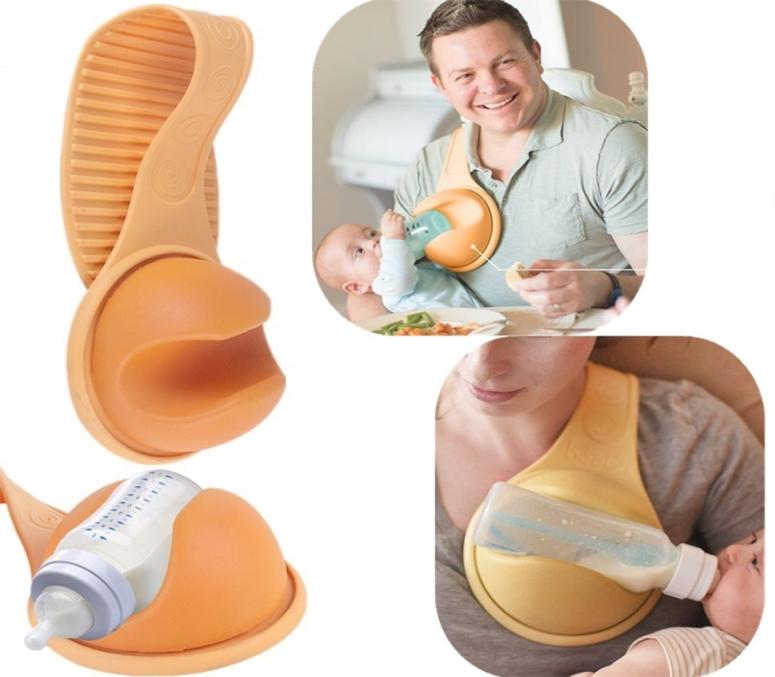 Other Baby Feeding Baby Milk Bottle Holder Hands Rotate Feeding Bottle Bracket For Mummy Dad Feed Baby Easier Shoulder Hanging