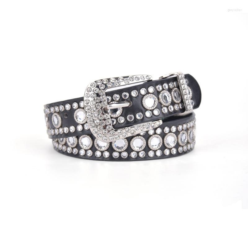 Belts In 105CM Women's Rhinestone Dress Pants Jeans Decoration Fashion Luxury Punk PU Leather Wide Waistband Y2K Accessories, Black
Belts In 105CM Women's Rhinestone Dress Pants Jeans Decoration Fashion Luxury Punk PU Leather Wide Waistband Y2K Accessories, Black
