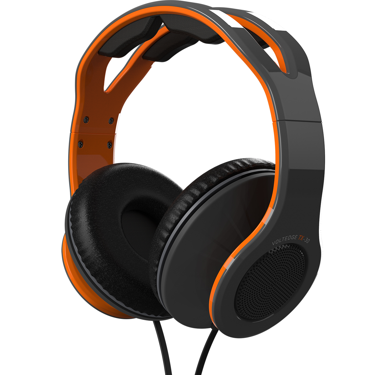 VoltEdge Universal TX30 Wired Headset Orange Black Headphones TX30UNIV-O