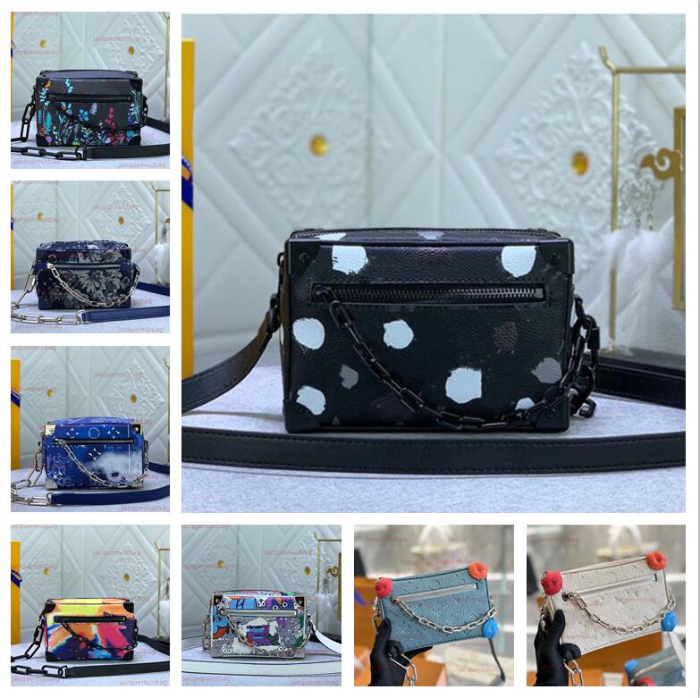 Designer bags X YK MINI SOFT TRUNK handbags box totes mens Shoulder crossbody bag luxurious women Taurillon Monograms messenger chain wallet purse pouch Satchels
Designer bags X YK MINI SOFT TRUNK handbags box totes mens Shoulder crossbody bag luxurious women Taurillon Monograms messenger chain wallet purse pouch Satchels