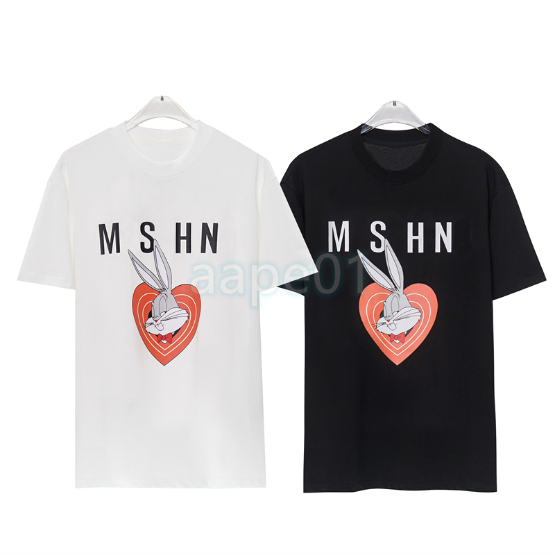 Designer Fashion Brand Mens T Shirt Love Rabbit Head Letter Print Round Neck Short Sleeve Luxury Loose T-shirt Top Black White Asian Size S-2XL
Designer Fashion Brand Mens T Shirt Love Rabbit Head Letter Print Round Neck Short Sleeve Luxury Loose T-shirt Top Black White Asian Size S-2XL