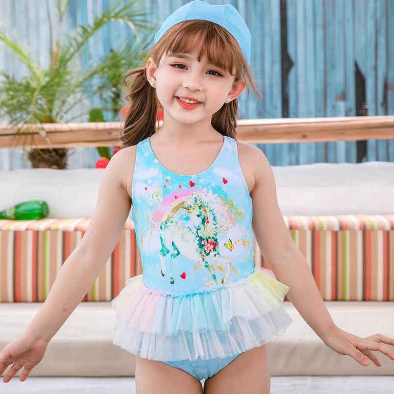 One-Pieces Kids Swi… - image