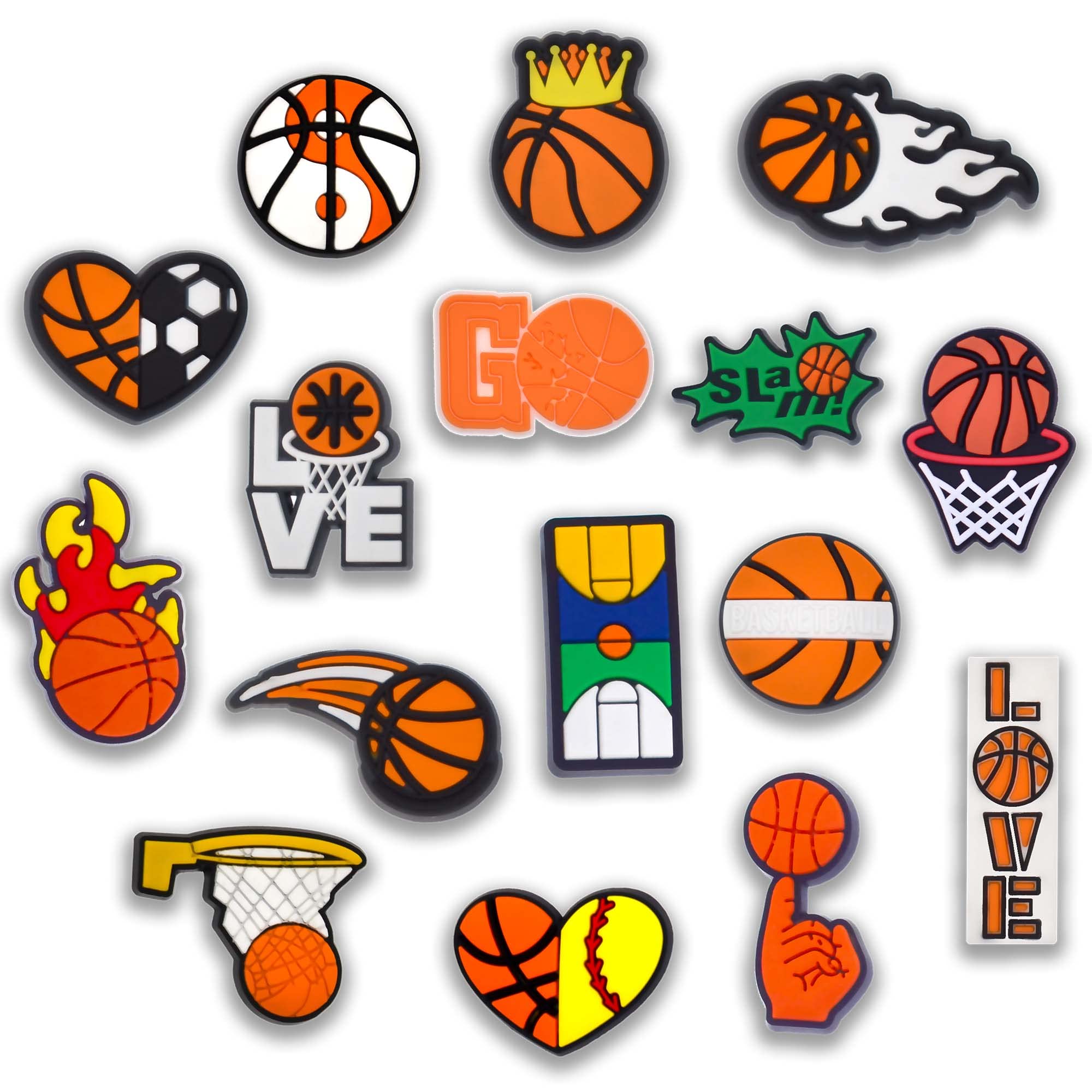 Shoe Parts Accessories Basketball Croc Charms Sports Charm For Pvc Decorations Fit Clog Pins Bracelets Wristband Kids Girls Boys Adt Otwj0
Shoe Parts Accessories Basketball Croc Charms Sports Charm For Pvc Decorations Fit Clog Pins Bracelets Wristband Kids Girls Boys Adt Otwj0