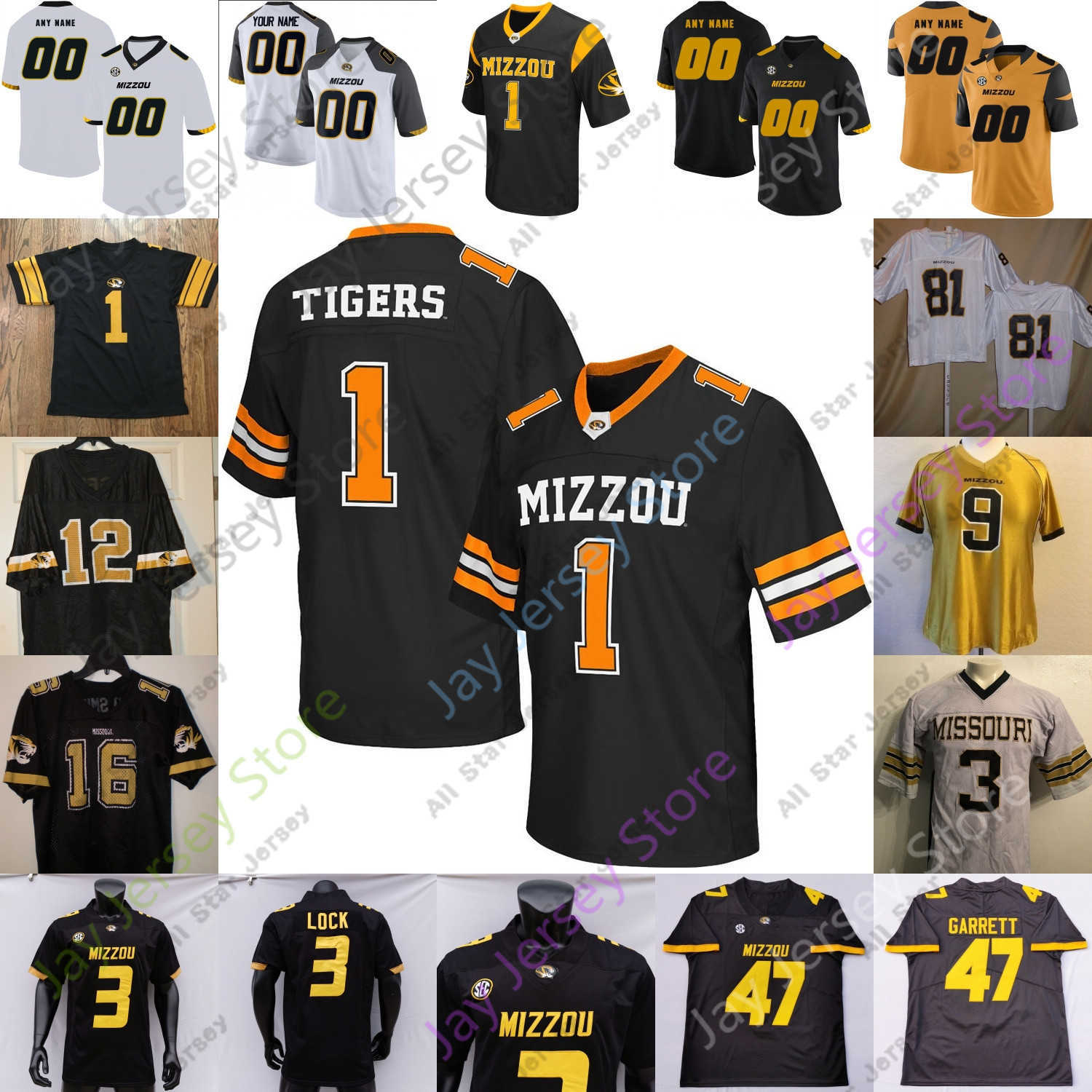 Football Jerseys Football Jerseys MISSOURI TIGERS Football Jersey NCAA College Aldon Smith Blaine Gabbert Sheldon Richardson Connor Bazelak Barrett Banister