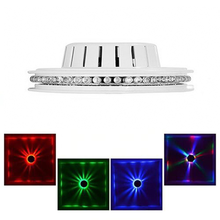 

48 LED Stage Light RGB Colorful Rotating Disco Lights Sound Activated RGB Effects DJ Party Stage Disco Light Home Club Holiday Lighting