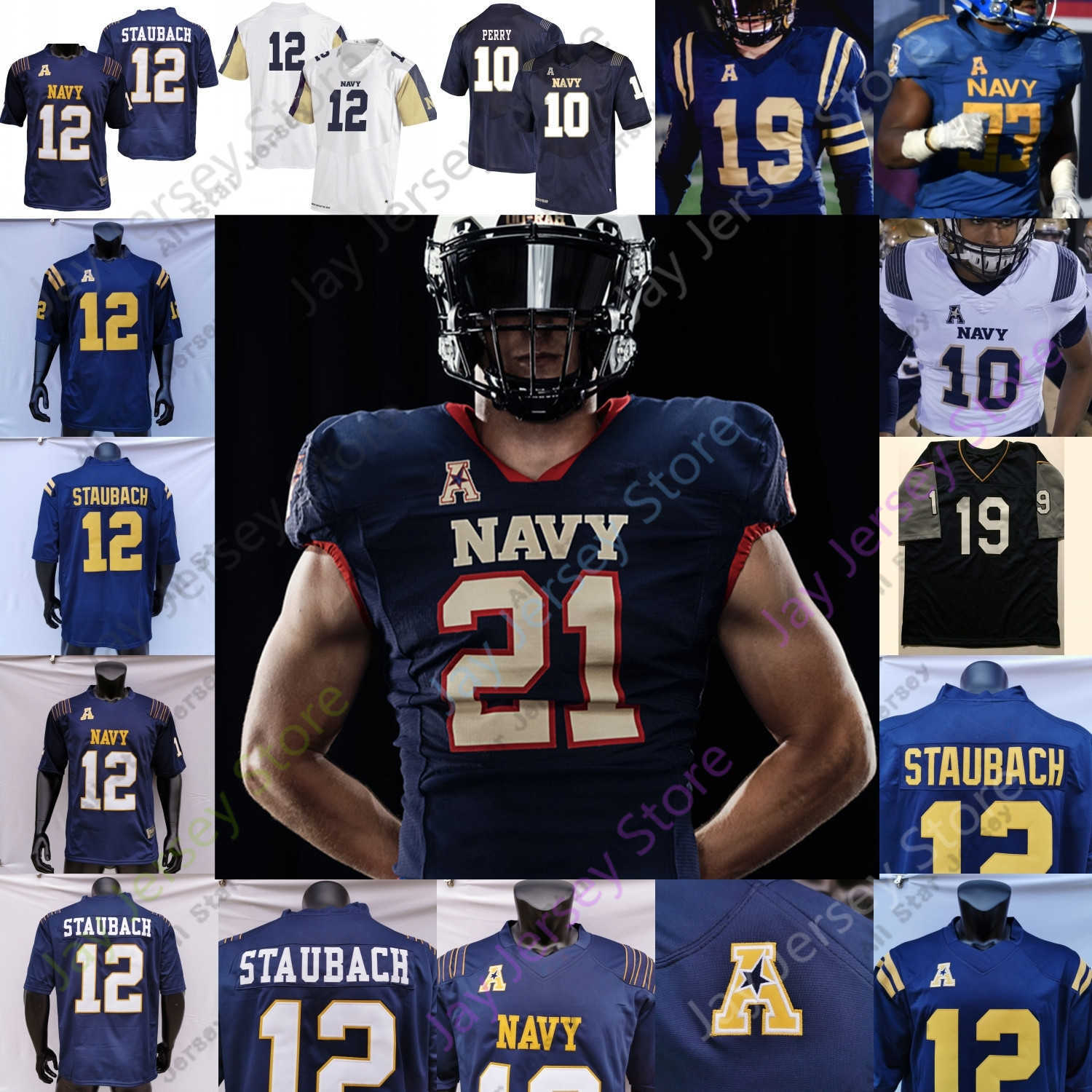 Football Jerseys 2021 Navy Midshipmen Football Jersey NCAA College Jacob Springer Roger Staubach Keenan Reynolds Malcolm Perry Nelson Smith CJ Williams Maloy, Navy i
Football Jerseys 2021 Navy Midshipmen Football Jersey NCAA College Jacob Springer Roger Staubach Keenan Reynolds Malcolm Perry Nelson Smith CJ Williams Maloy, Navy i