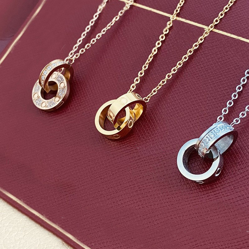Fashion Designer Pendant Necklace Women Men Sky Star Double Ring Necklaces Fashion Jewelry 30kc
Fashion Designer Pendant Necklace Women Men Sky Star Double Ring Necklaces Fashion Jewelry 30kc
