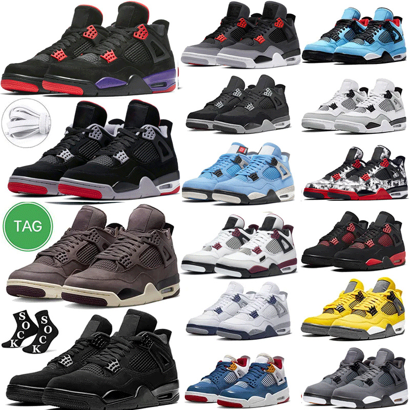 2023 men women basketball shoes 4 4s Military Black Cat Red Thunder Sail University Blue White Oreo Fire Pure Midnight Navy Sports shoes sneakers, Color # 22
2023 men women basketball shoes 4 4s Military Black Cat Red Thunder Sail University Blue White Oreo Fire Pure Midnight Navy Sports shoes sneakers, Color # 22