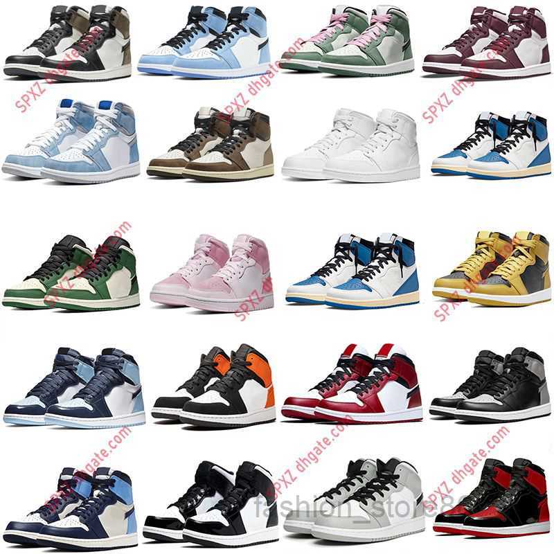 Hot Quality 1s mens Basketball Shoes Chicago Reimagined Bred Patent Dark Mocha UNC travis scotts smoke Grey Obsidian Men Women Designer Trainers Sneakers Size 36-47, 31
Hot Quality 1s mens Basketball Shoes Chicago Reimagined Bred Patent Dark Mocha UNC travis scotts smoke Grey Obsidian Men Women Designer Trainers Sneakers Size 36-47, 31