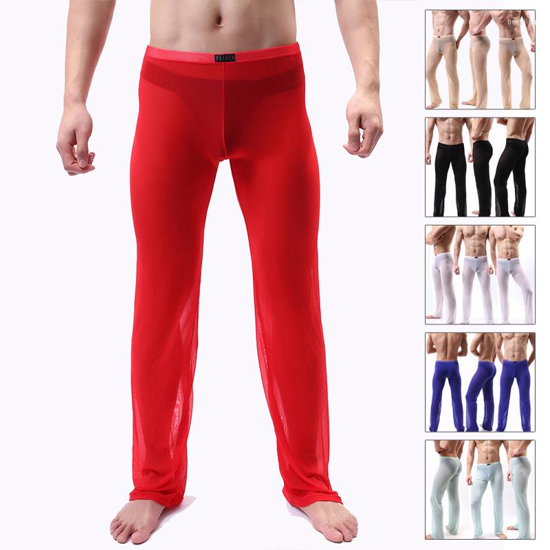Men's Pants Men's Sexy Transparent Trousers See Through Male Loose Mesh Sheer Gauze Bottoms Sleepwear Underpants
Men's Pants Men's Sexy Transparent Trousers See Through Male Loose Mesh Sheer Gauze Bottoms Sleepwear Underpants